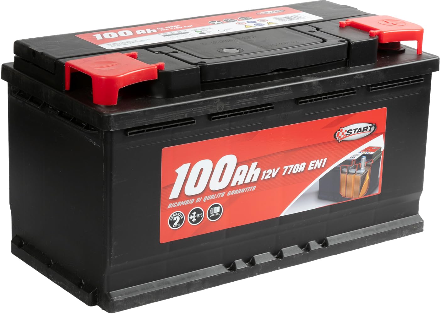 Batterie Start 100 Ah 850 in 1 Kassette L5 von START