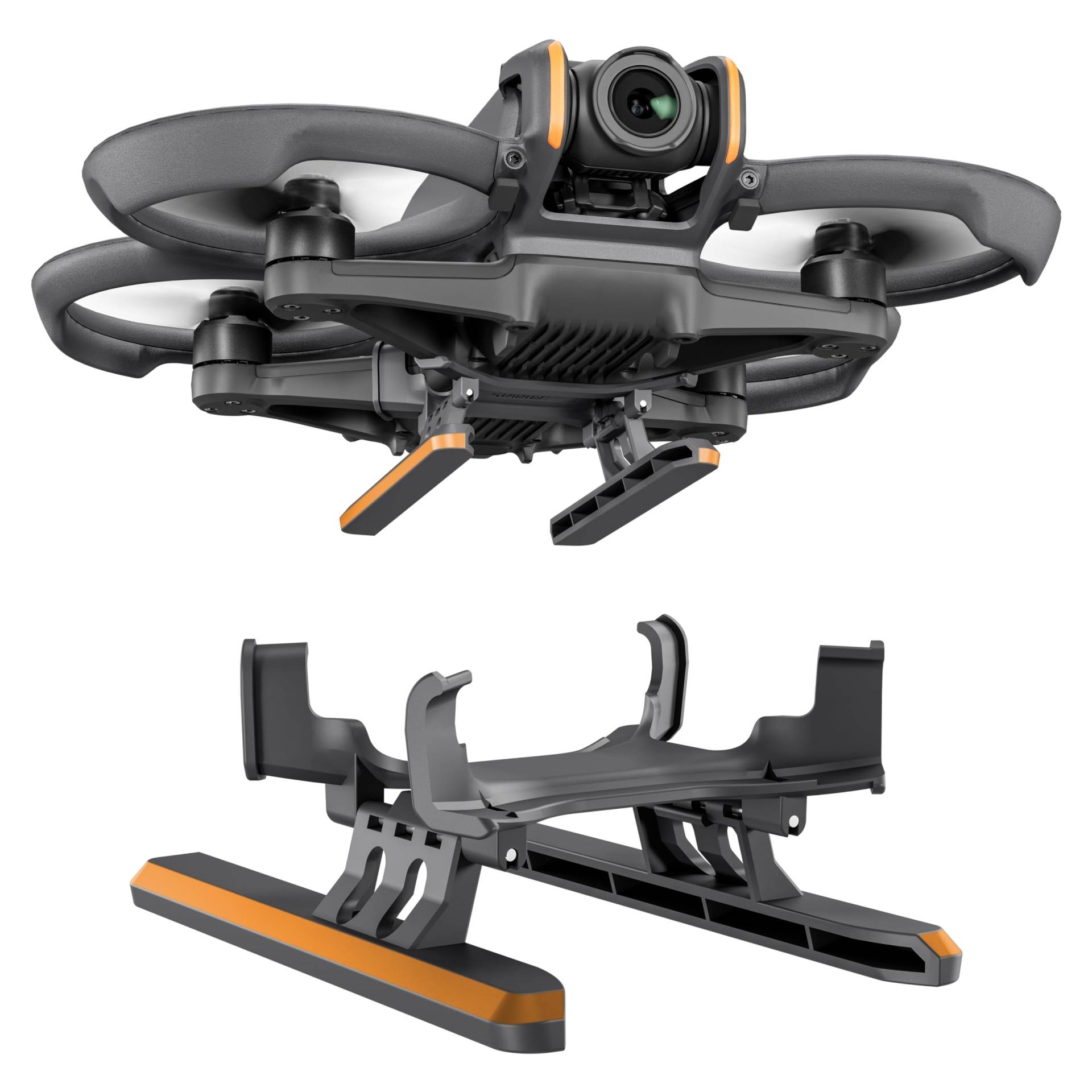 STARTRC AVATA 2 Landefüße – Erweiterte Fahrwerk Landegestell Landing Gear Für DJI AVATA 2 Fly More Combo Zubehör(Farbe) von STARTRC