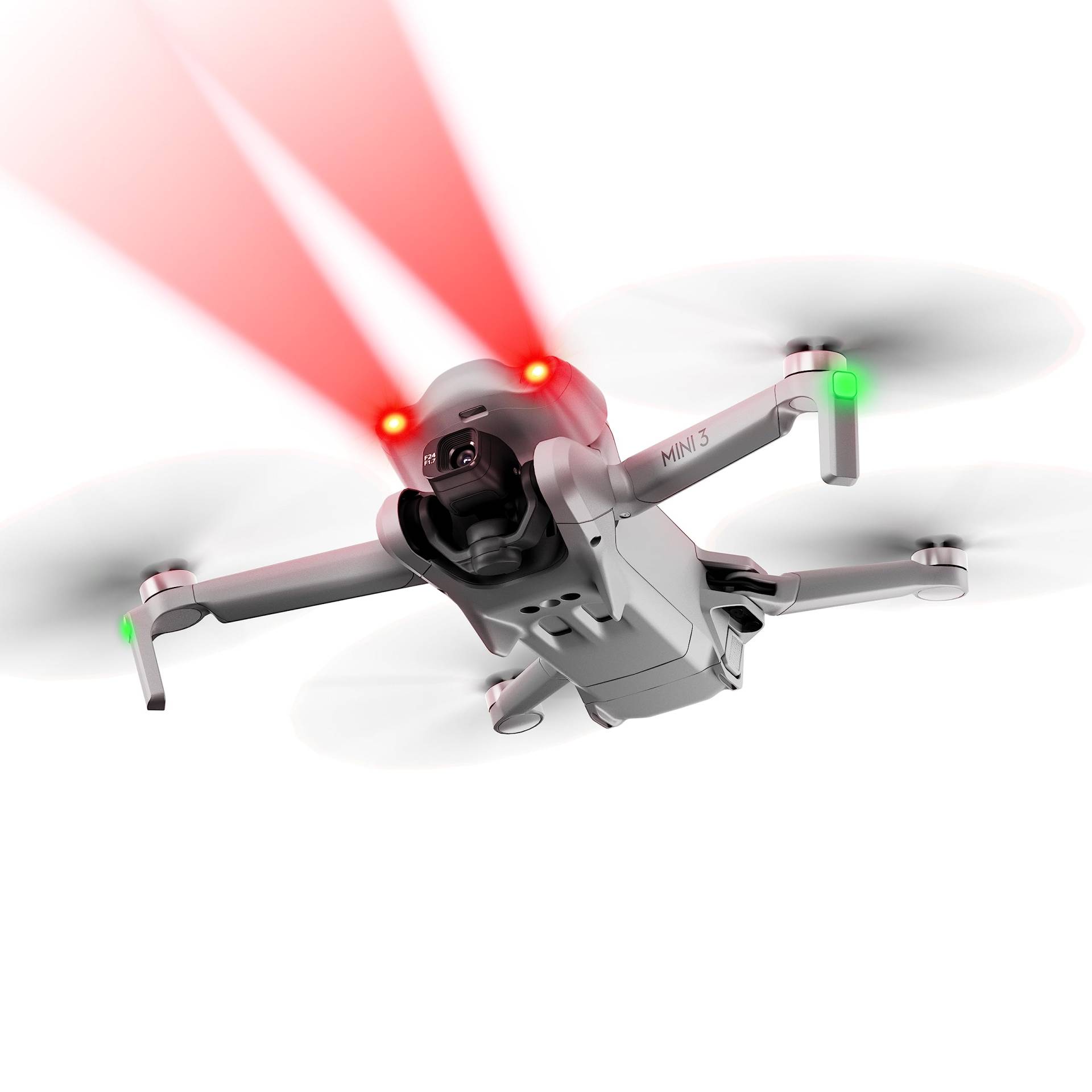 STARTRC Mini 3 Nachtlicht Scheinwerfer für DJI Mini 3 Zubehör, Drone LED Navigation Light Kit Strobe SOS Lichtsignal Nachtlichter Verlängerungsanzeige, 15 Farbmodelle (nicht für Mini 3 Pro) von STARTRC