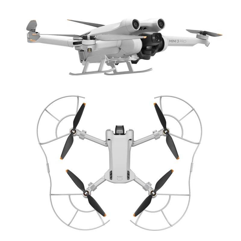 STARTRC Mini 3 Pro Zubehör Bundle Kit, Fahrwerk + Propellerschutz für DJI Mini 3 Pro Zubehör von STARTRC