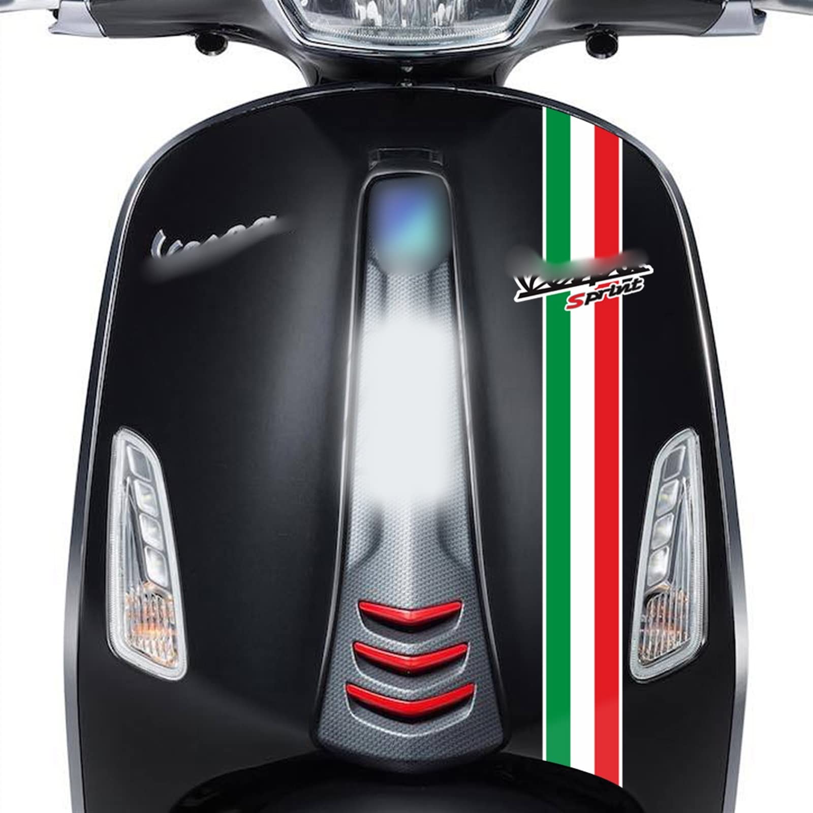 Für Vespa GTS300 GTS Super Sprint Primavera 50 125 150 200 250 300 300ie Super Sport Wasserdichter Reflektierender Aufkleber Schmücken (Color : 4) von STATUZ