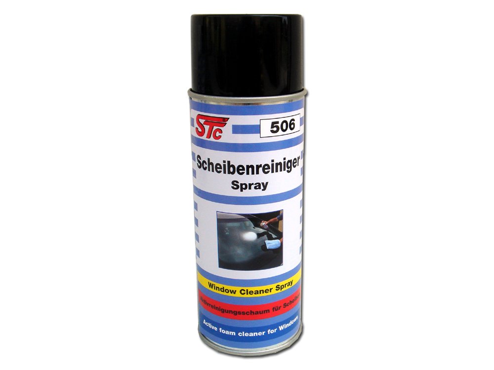 STC Scheibenreiniger Schaum 400 ml Spray Scheibenschaum Glas Schaum Reiniger Glasreiniger von STC