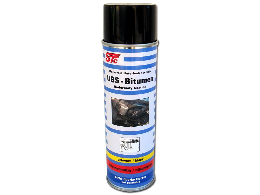 STC UBS Bitumen universal Unterbodenschutz Spray 500 ml schwarz von STC