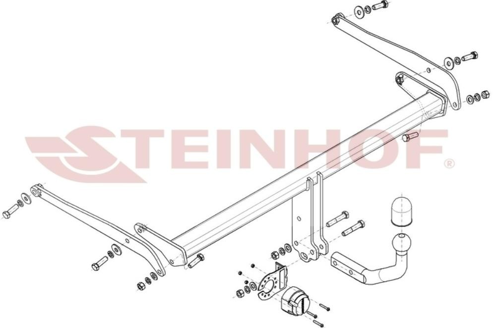 STEINHOF Anhängevorrichtung FORD F-315 Anhägerkupplung von STEINHOF