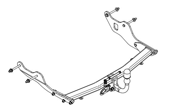 STEINHOF Anhängevorrichtung HYUNDAI H-292 Anhägerkupplung von STEINHOF