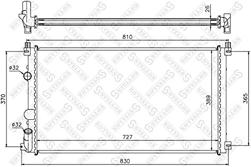 Stellox 10-26182-SX Wasserkühler von STELLOX