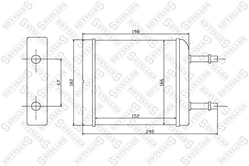 Stellox 10-35050-SX Heizungsradiator von STELLOX