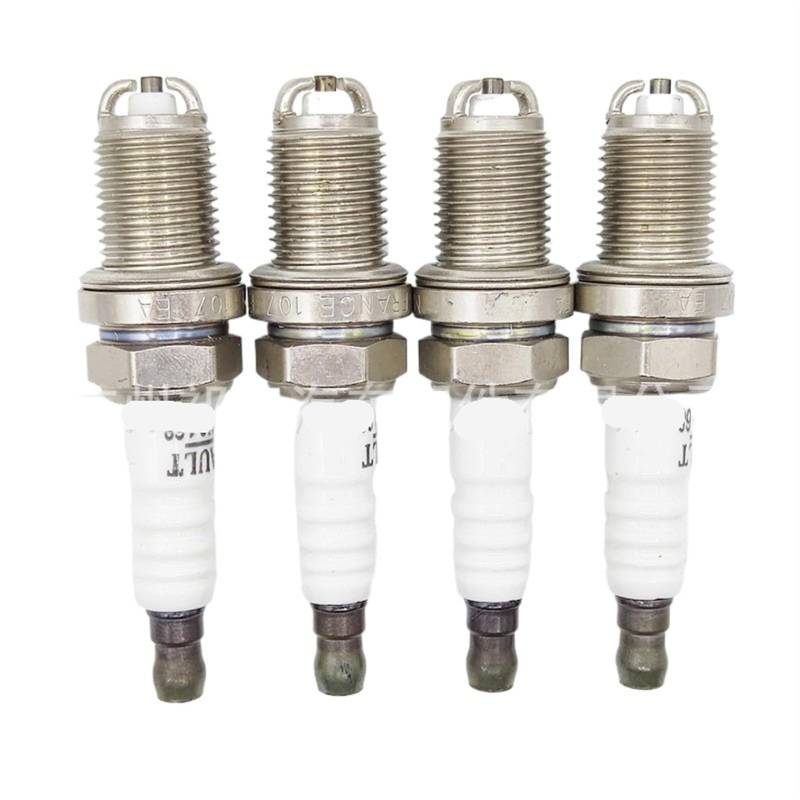 4PCS Autoteile Zündkerze Anwendung OE:7700500168 von STFEAGYZ