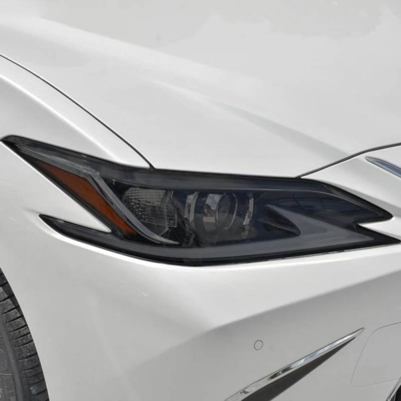 Autoscheinwerfer Schutzfolie Scheinwerfer Rücklicht Transparent Schwarz Aufkleber, Für Lexus ES 2019 2020 2021 XZ10 Zubehör von STFEAGYZ