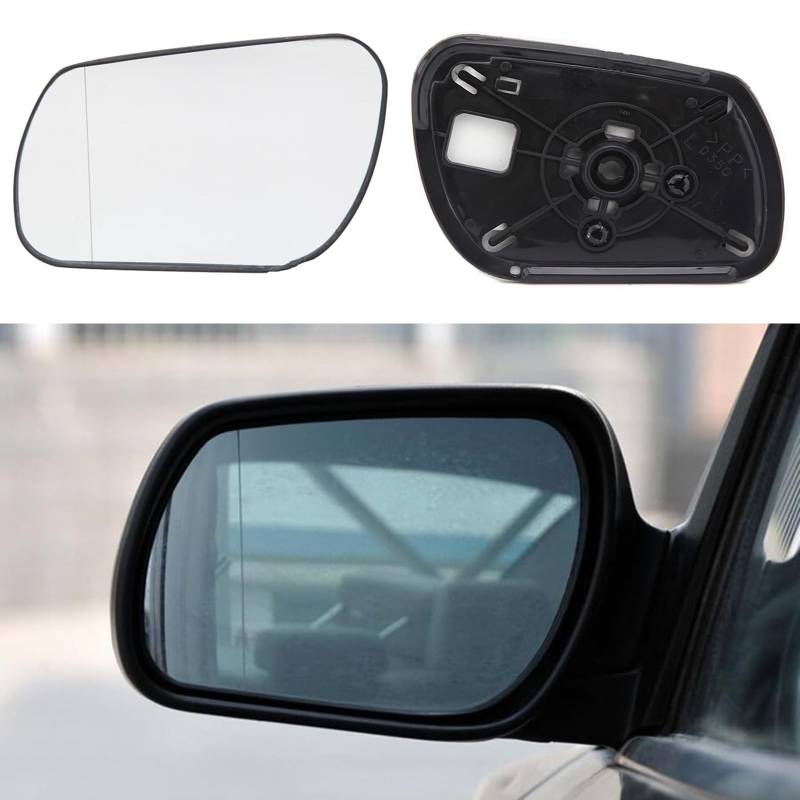 Spiegelglas Ersatz für Mazda 3 2003-2010, Linker/Rechts Außenspiegel Glas, Auto Ersatzspiegelglas, Rückfahrglas Spiegel Tuning Ersatzteile,Left von STKD