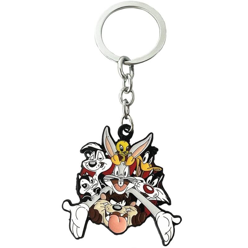 STKTFKK Loney Tunes Schlüsselanhänger Classic Anime Bug Bnny Keychain Mädchen Damen und Herren, 1, 0 von STKTFKK