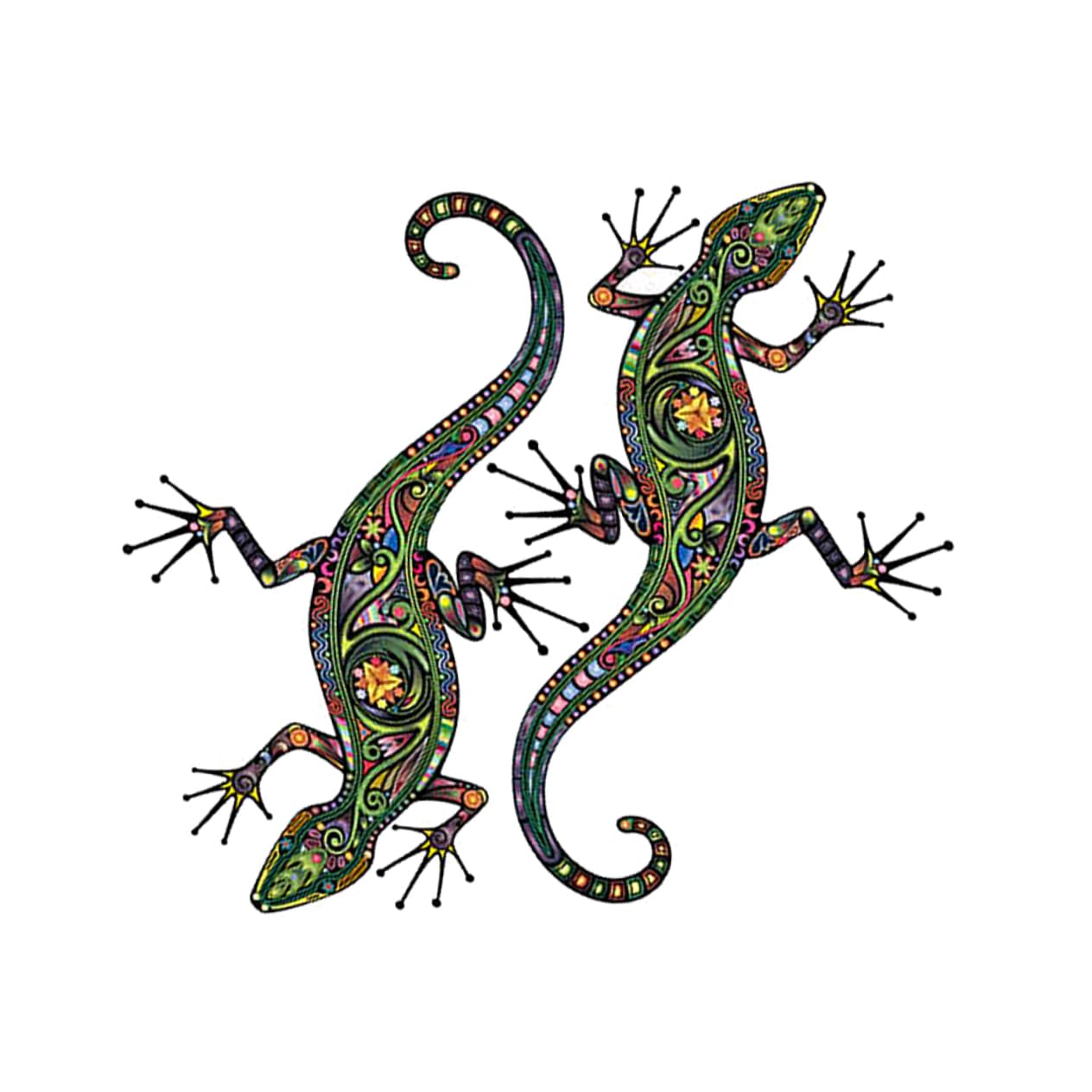 STOBOK 2St Autoaufkleber Sticker für Auto Aufkleber Auto car Sticker Lustige Wanddekoration Cars Sticker Wasserflasche Auto Aufkleber lustiger Geckoaufkleber Aufkleber Gecko von STOBOK