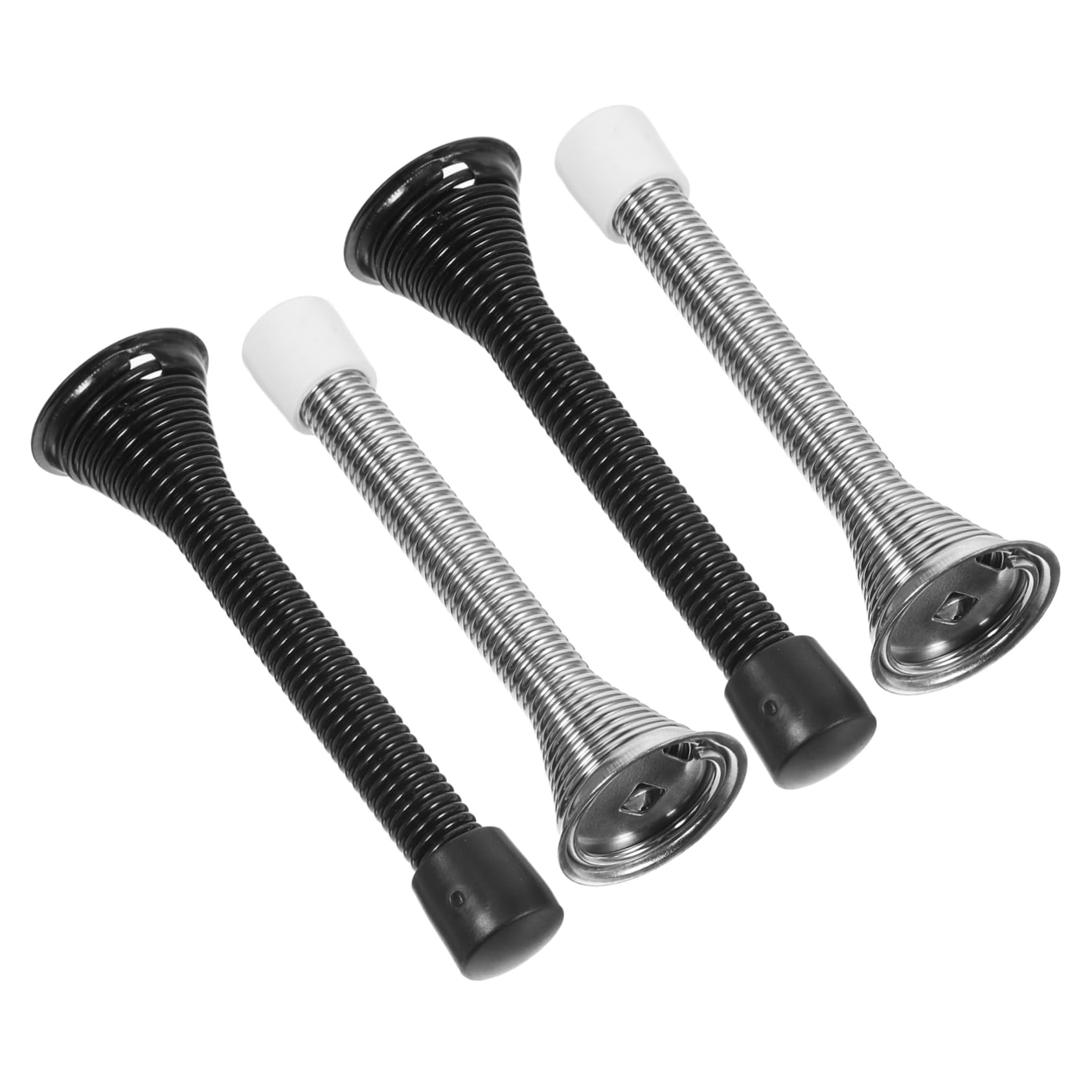 STOBOK 4 Stück door holder door stops türschliesser türschließer door closer bodenmontierter Türstopper Zubehör für Türstopper Wandschutz Türstopper Crash-Türstopper Rostfreier Stahl von STOBOK