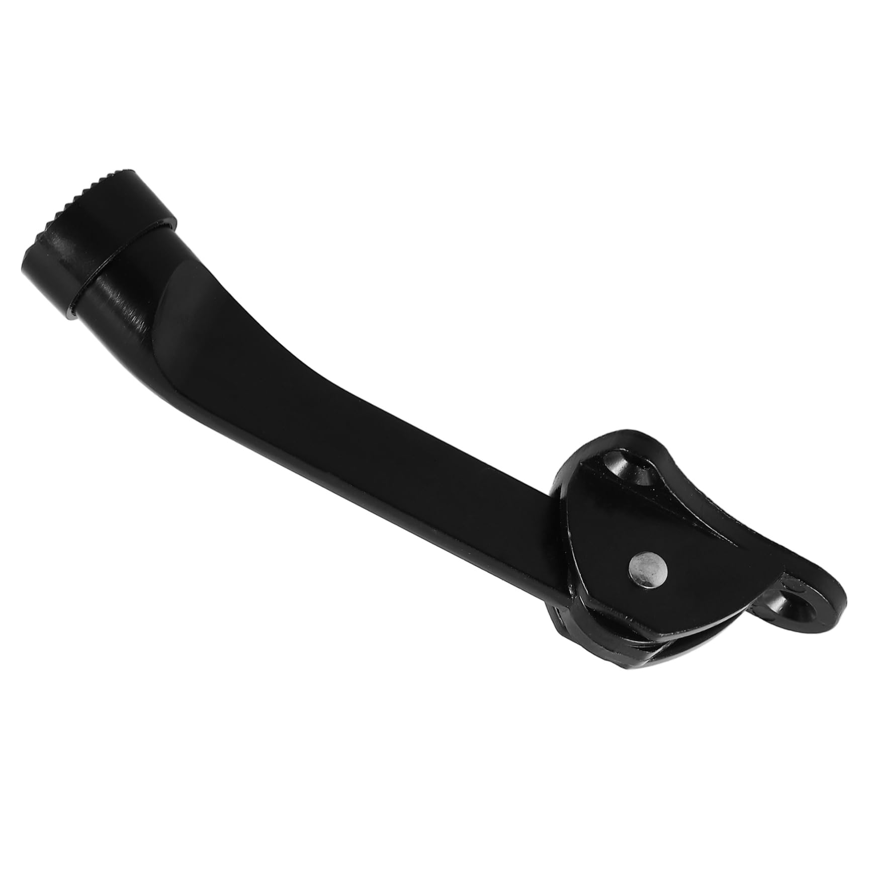 STOBOK Fuß Türstopper Tor verriegeln Türschnalle Türstopper für die Innentür handhaben Türsiegel Türstopper für die Unterseite der Tür Türhalter Sicherheits-Türstopper Zinklegierung Black von STOBOK