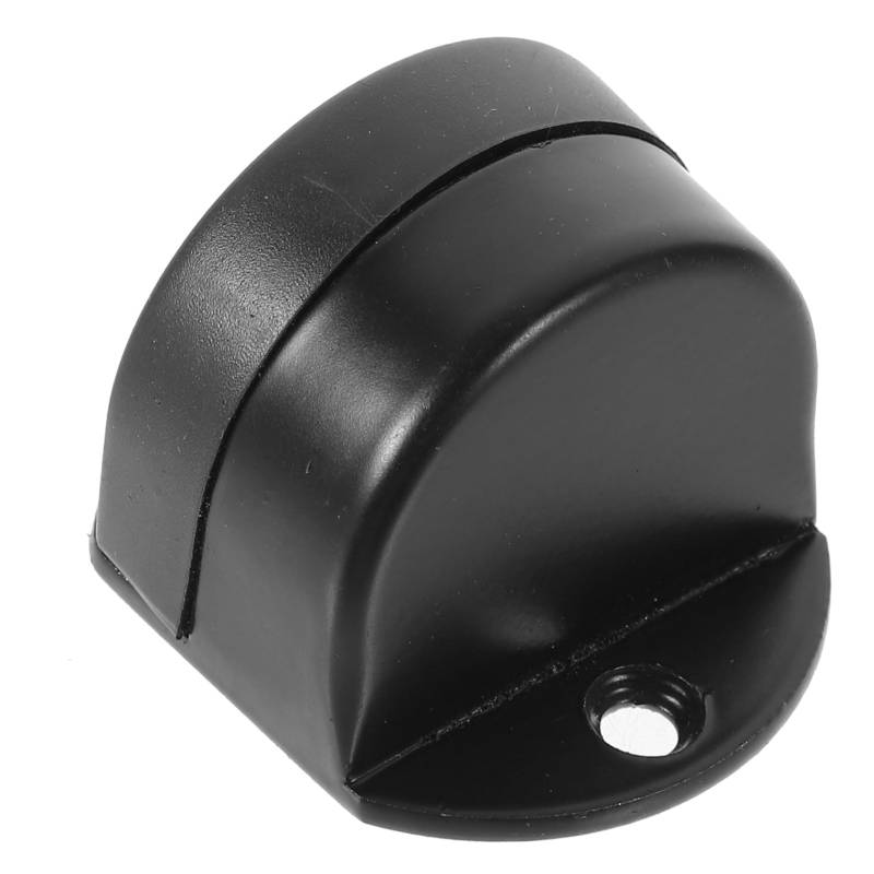 STOBOK Scheunentorstopper bodentürstopper Türstopper Wandschutz Türstopper aus Stahl moderne Türstopper kleiner Türstopper gewerblicher Türstopper Bodentürverschluss ， Black von STOBOK