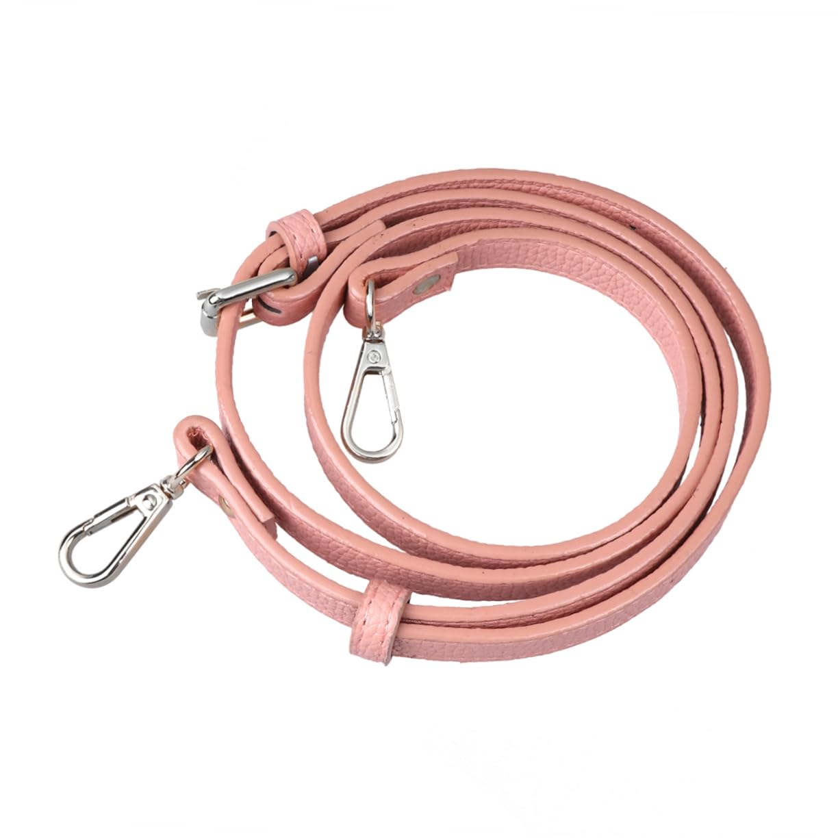 STOBOK Verstellbarer PU Schulterriemen Für Handtaschen Ersatz Schultergurt Pink Mit Silbernem Schnallen Design Ideal Für Crossbody Bag Und Umhängetaschen Taschen Zubehör Für von STOBOK