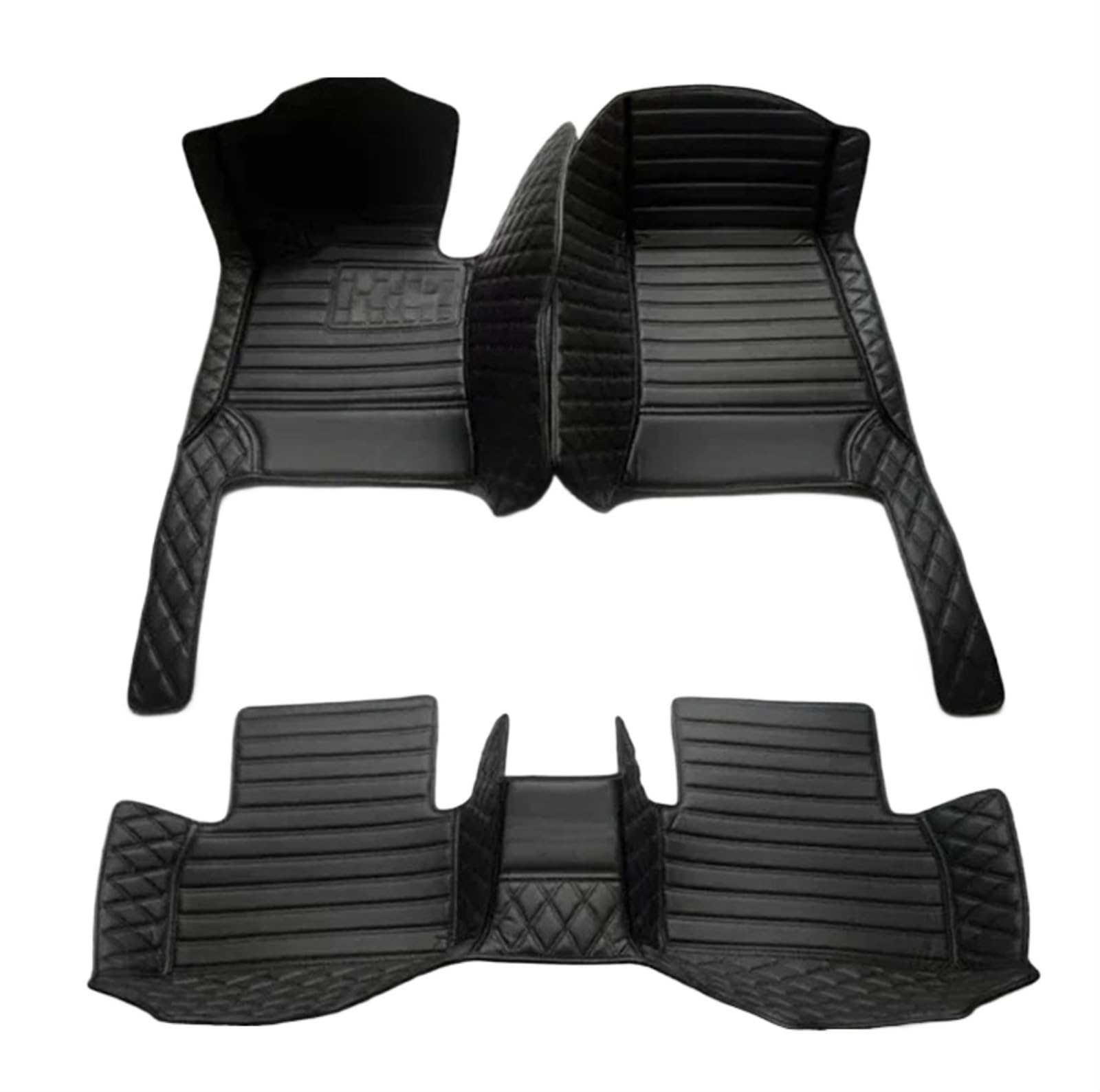 Auto Fußmatten Kompatibel mit Benz für GLB 5-Sitzer 2020–2023 benutzerdefinierte 3D-Auto-Fußmatten PU-Auto-Innenraum-Teppich-Fußpolster(Style 5) von STOIFFFHH