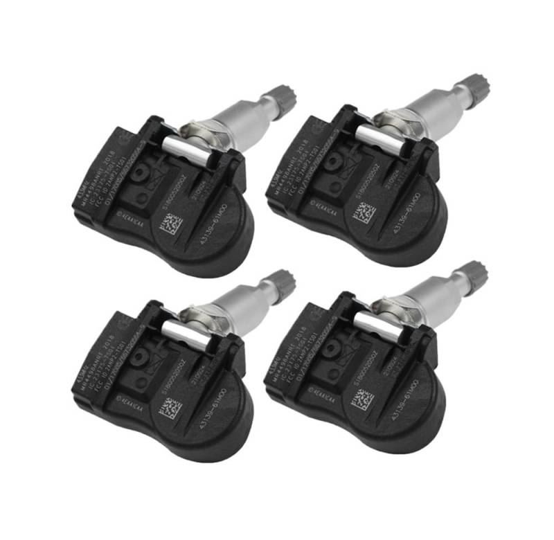 Reifendrucksensor Kompatibel Mit Suzuki Für Splash Für Swift Sport Reifendrucksensor TPMS 43139-61M00 4313961M00(4pcs) von STOIFFFHH