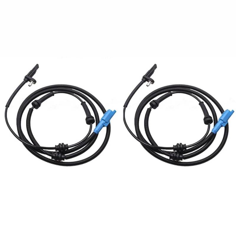 STOIFFFHH ABS Raddrehzahlsensor Kompatibel mit Citroen für C5 III RD_ 2008 4545K7 9670502980 4545.K7 Hinten Links rechts Raddrehzahl ABS-Sensor(Rear 2PCS) von STOIFFFHH