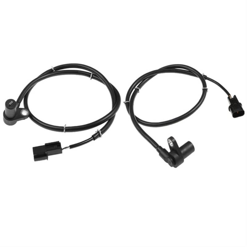 STOIFFFHH ABS Raddrehzahlsensor Kompatibel mit Mitsubishi für Pajero II Sport Monteiro L200 1993-2001 MR307045 MR307046 MR3326672 Vorne Hinten Links Rechts ABS Sensor(A Pair (FL FR)) von STOIFFFHH