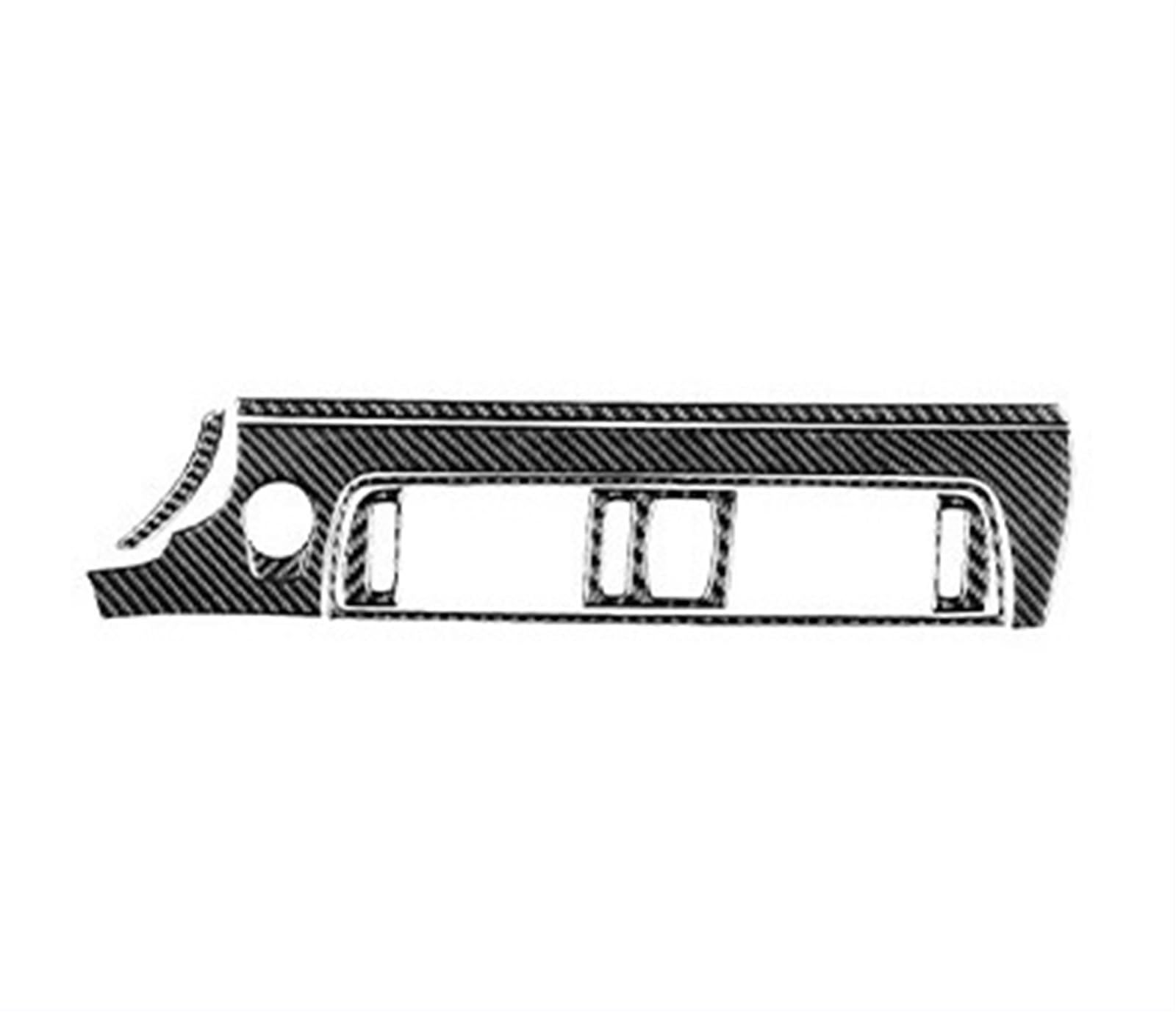 STOIFFFHH Auto Innenraum Kompatibel mit 6er M6 F12 F13 F06 2011–2018, Auto-Klimaanlage, Lüftungsauslass, Verkleidung, Kohlefaser-Aufkleber, Verkleidungsabdeckung(Air Vent 8 LHD) von STOIFFFHH