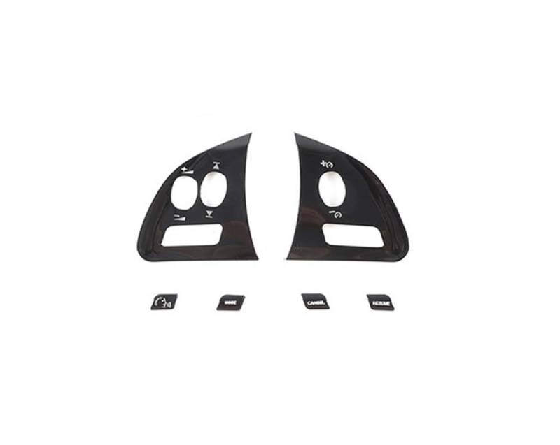 STOIFFFHH Auto Innenraum Kompatibel mit Jaguar für XF 2012–2015 Aluminiumlegierung Auto-Zentralsteuerung Klimaanlage Multimedia-Taste Dekorationsaufkleber(Style Y) von STOIFFFHH