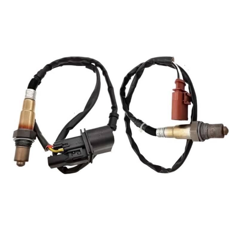 STOIFFFHH Auto Sauerstoffsonde Kompatibel mit VW für Golf 2.8L 1999 2000 2001 Sauerstoff O2 Sensor 0258007057 1K0998262D 06A906262F von STOIFFFHH