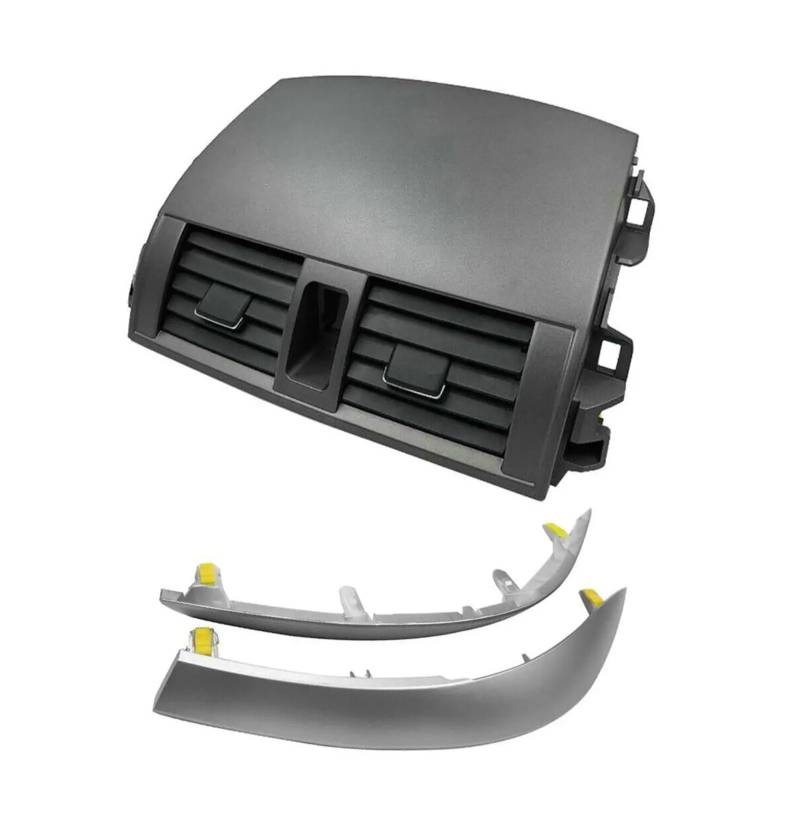 STOIFFFHH Kompatibel Mit Toyota Für C&orolla 2008–2013 Car Center Dash A/C Outlet Air Vent Panel Mit Zierleiste 55670–02160 Lüftungsgitter Autoklimaanlagen von STOIFFFHH