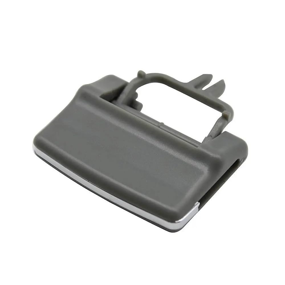 STOIFFFHH Kompatibel mit Benz für W164 GL ML 2006 2007 2008 2009 2010 2011 vorne hinten Klimaanlage AC Vent Outlet Tab Clip Slider Lüftungsgitter Autoklimaanlagen(Front Gray) von STOIFFFHH