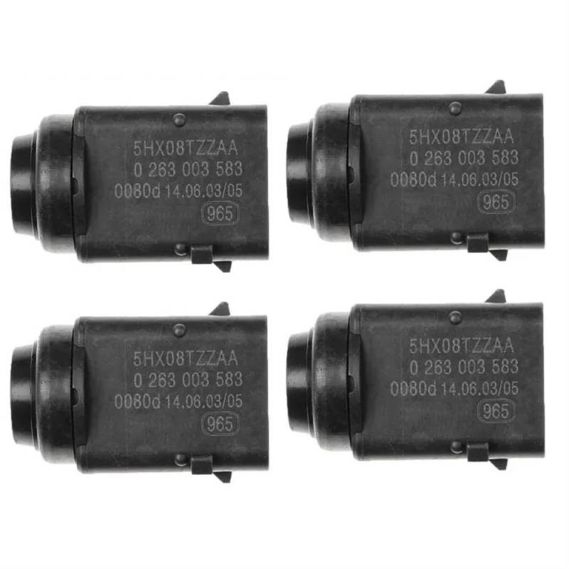 STOIFFFHH Kompatibel mit Chrysler für 300 2006 2007 2008 5HX08TZZAA 0263003583 PDC Parksensor Parksensor Auto Einparkhilfen(4pcs) von STOIFFFHH