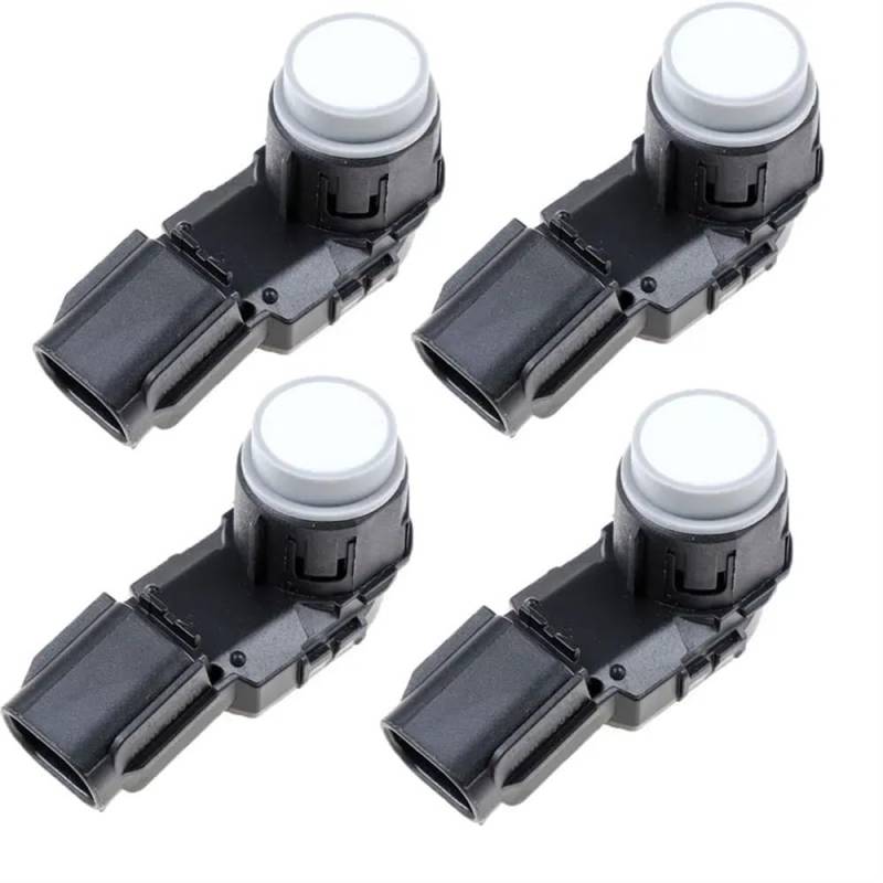 STOIFFFHH Kompatibel mit Lexus für LX570 2015-2018 PDC Parksensor Parkradar Parken 89341-60060 8934160060 Auto Einparkhilfen(4PCS White) von STOIFFFHH