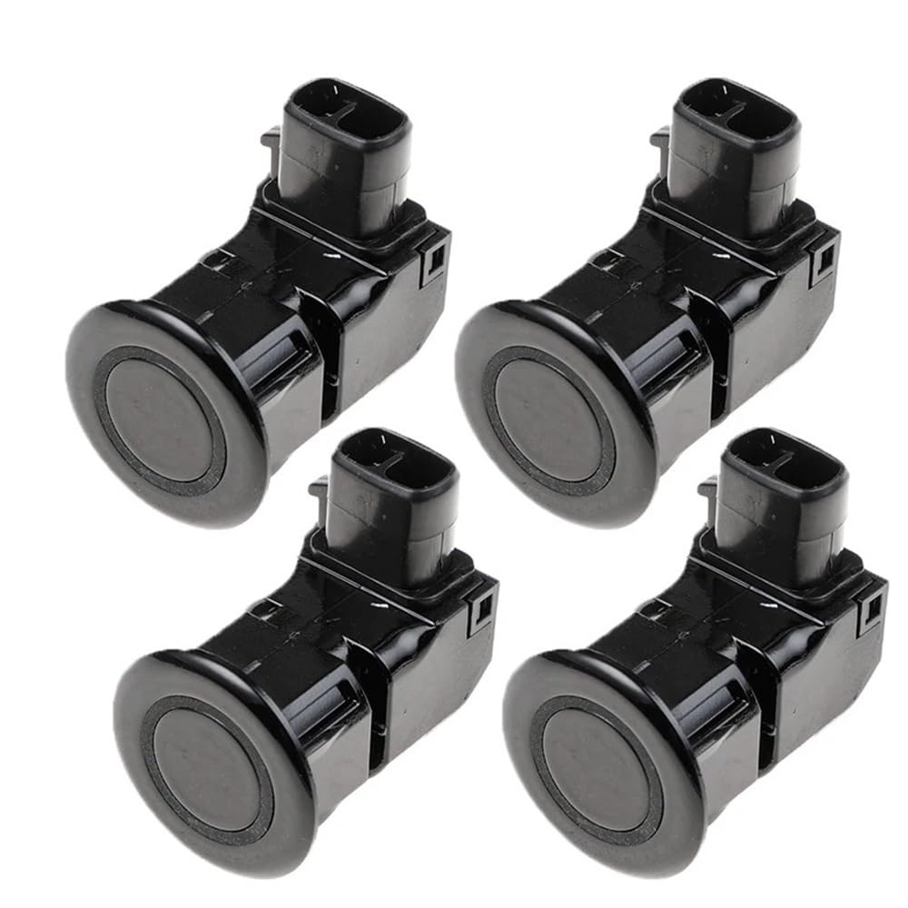 STOIFFFHH Kompatibel mit Toyota für Alphard 2002-2008 PDC Parksensor 89341-44130 89341-58010 Auto Einparkhilfen(4 pcs Black) von STOIFFFHH