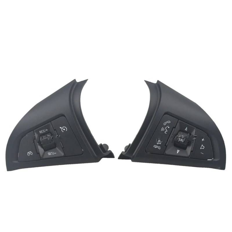 STOIFFFHH Lenkradschalterknopf Kompatibel mit Chevrolet für Cruze 2009 2010 2011 2012 2013 2014 Auto-Lenkradtaste Audio-Lautstärketaste Tempomatschalter von STOIFFFHH