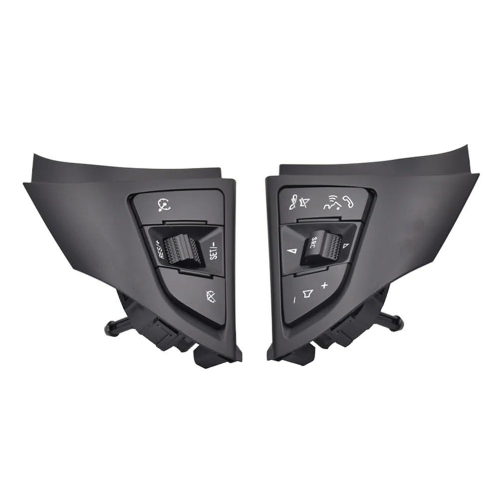 STOIFFFHH Lenkradschalterknopf Kompatibel mit Chevrolet für Cruze 2009 2010–2014 96892140 96892135 Lenkradtaste, Auto-Tempomatschalter mit Hintergrundbeleuchtung(Set) von STOIFFFHH