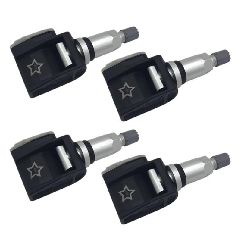 STOIFFFHH Reifendrucksensor Kompatibel Mit Cullinan Für SUV 2018 2019 2020 Für Ghost 2020 Reifendrucksensor TPMS 6887140-01 36106887147(4 PCS) von STOIFFFHH