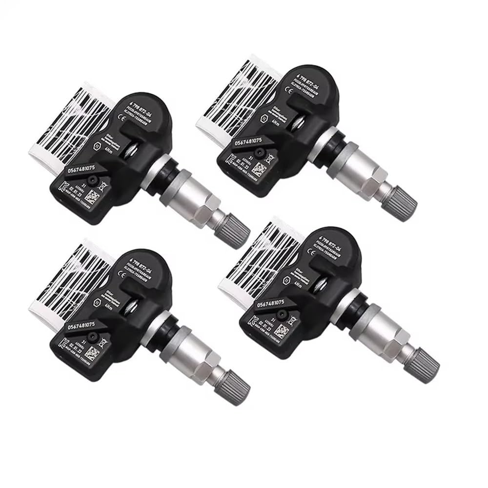 STOIFFFHH Reifendrucksensor Kompatibel mit 7 Series für F01 F02 2014 2015 für X3 X4 Reifendrucksensor TPMS 36106874830(4 pcs) von STOIFFFHH