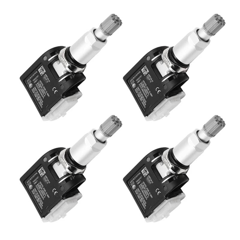 STOIFFFHH Reifendrucksensor Kompatibel mit 7-Series für G11 2015-2022 TPMS-Reifendrucksensor 6887140-01(4 pcs) von STOIFFFHH