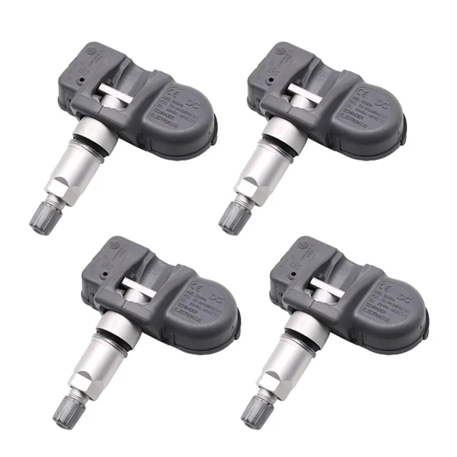 STOIFFFHH Reifendrucksensor Kompatibel mit Chrysler für 300C 2012-2021 TPMS Reifendrucksensor 56029400AE 56029400AC(4PCS) von STOIFFFHH