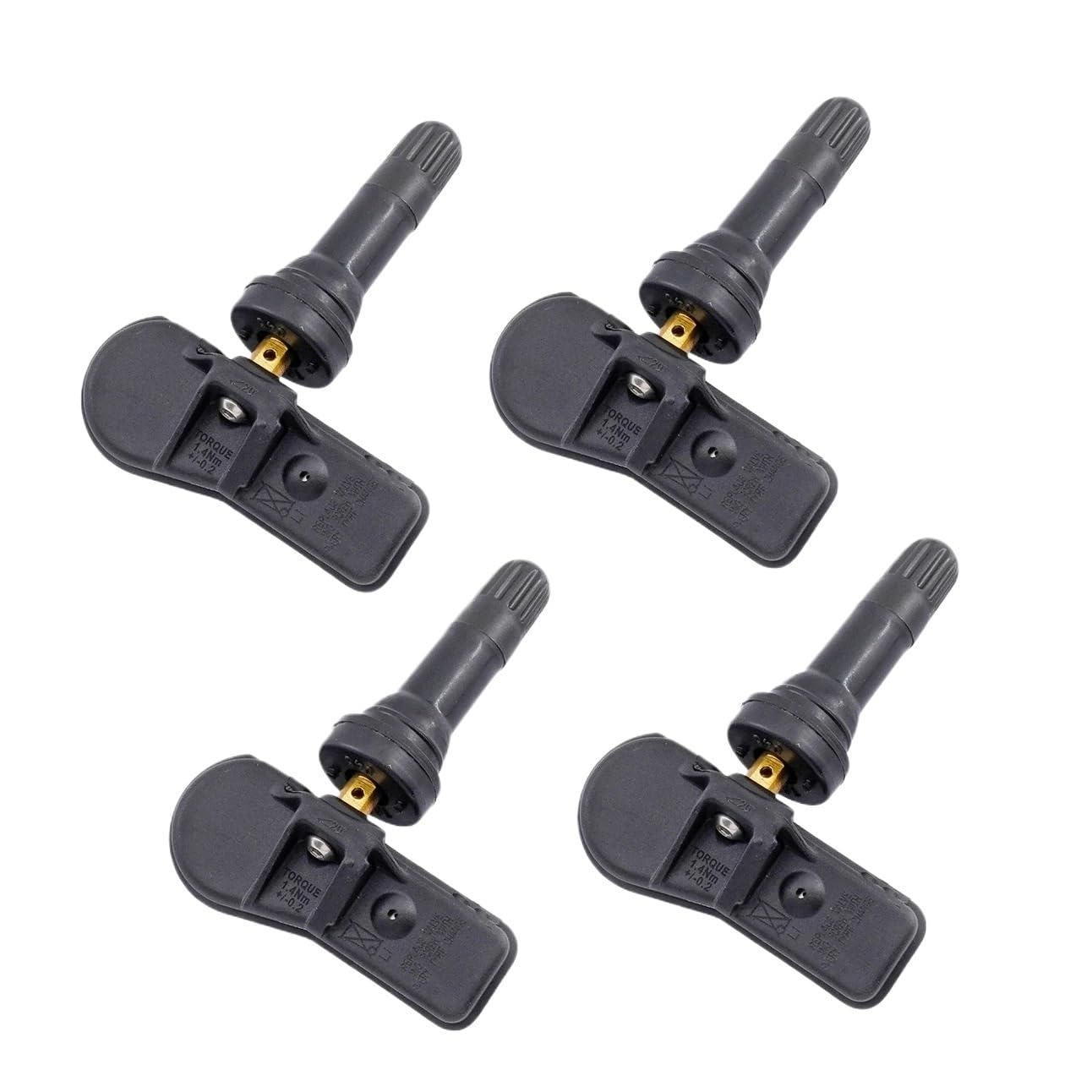 STOIFFFHH Reifendrucksensor Kompatibel mit Dacia für Lodgy 2012–2020 für Logan 2012–2020 Reifendruckkontrolle Senso TPMS 407007932R(4PCS) von STOIFFFHH