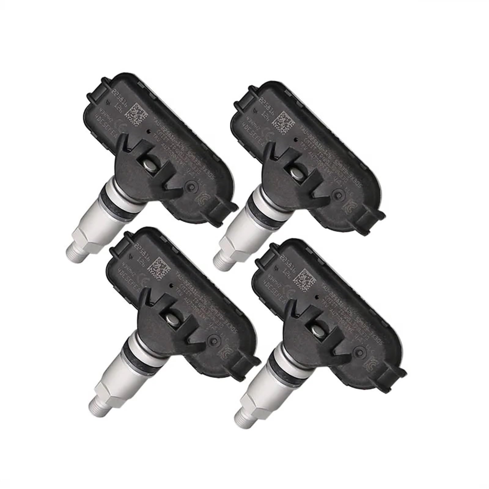 STOIFFFHH Reifendrucksensor Kompatibel mit Hyundai für Elantra 2014-2015 TPMS Reifendrucksensor 52933-3X305(4 pcs) von STOIFFFHH