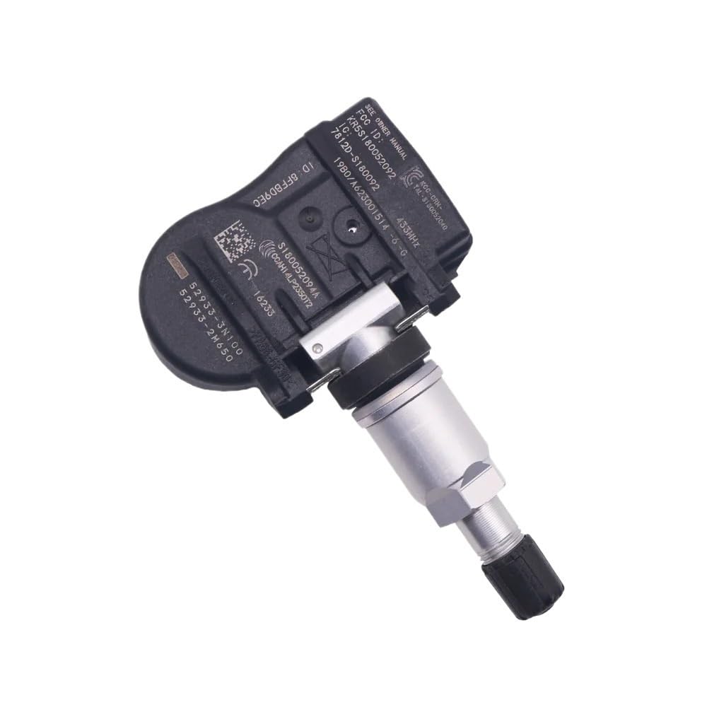 STOIFFFHH Reifendrucksensor Kompatibel mit KIA für Carens 2013 2014 2015 2016 2017 2018 2019 für Ceed 2012–2018. REIFENDRUCKSENSOR TPMS 52933-3N100(1PCS) von STOIFFFHH