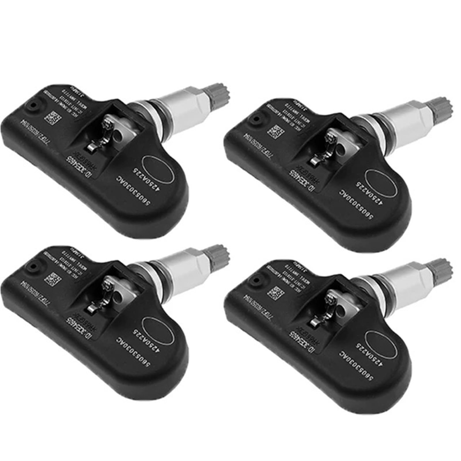 STOIFFFHH Reifendrucksensor Kompatibel mit Mitsubishi für Lancer 2008-2010 TPMS Reifendrucksensor 6053030AB 56053030AC(4 pcs) von STOIFFFHH