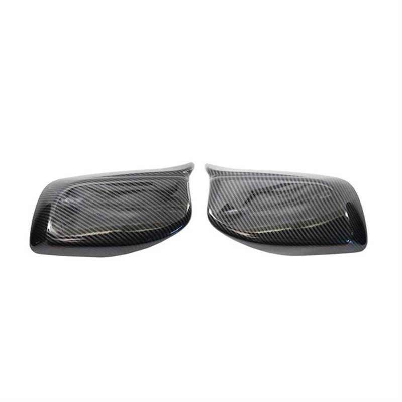 STOIFFFHH Spiegelabdeckungen Kompatibel mit E60 für E61 E63 E64 2003 2004 2005 2006 2007 2008 Rückspiegelabdeckung Seitenspiegelschale(Carbon One Pair) von STOIFFFHH