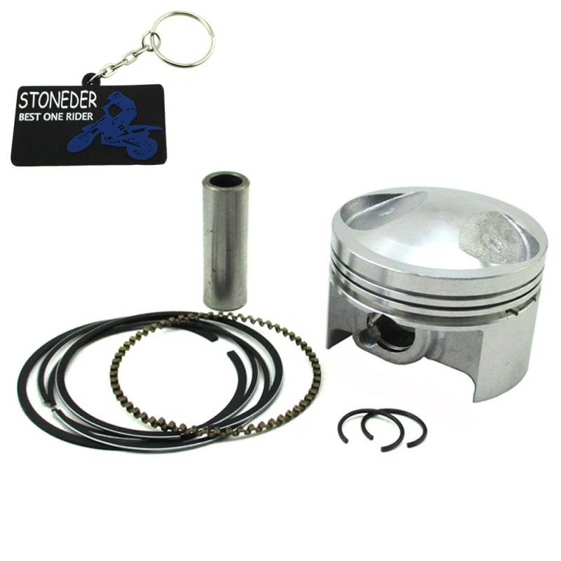 STONEDER 54 mm Kolben-Set für chinesisches Zongshen 125 cc Ölgekühltes Motor, Pit Dirt Monkey Bike von STONEDER