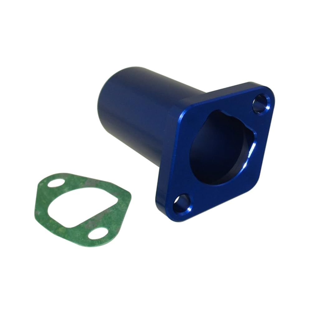 STONEDER Ansaugkrümmer-Einlassdichtung für 24-mm-Flachschieber-Mikuni-Vergaser für GX200 Predator 212 cc 6,5 PS Klonmotor (Blau) von STONEDER