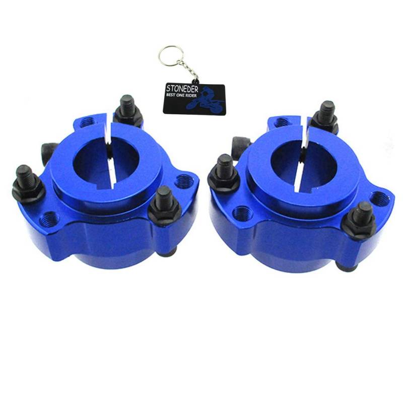 STONEDER Blauer Aluminium 1 "25mm Hinterradnaben 1/4" Schrauben für Racing Go Kart Drift Trike von STONEDER