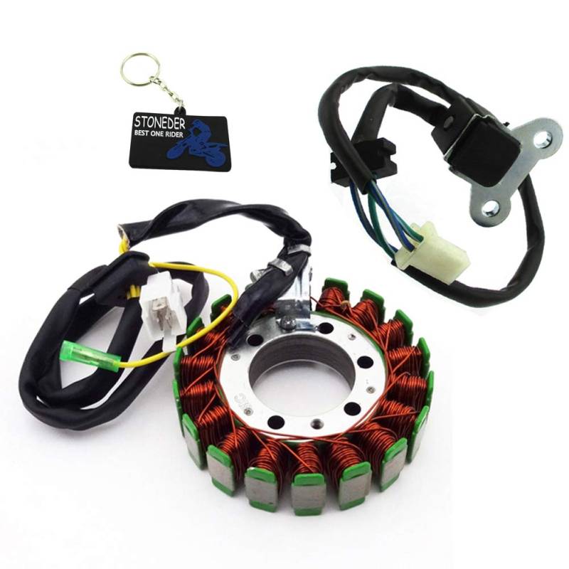 STONEDER Magneto Stator mit Tonabnehmer für 250 cc Go Kart Dazon BMS Roketa Kinroad Kandi von STONEDER