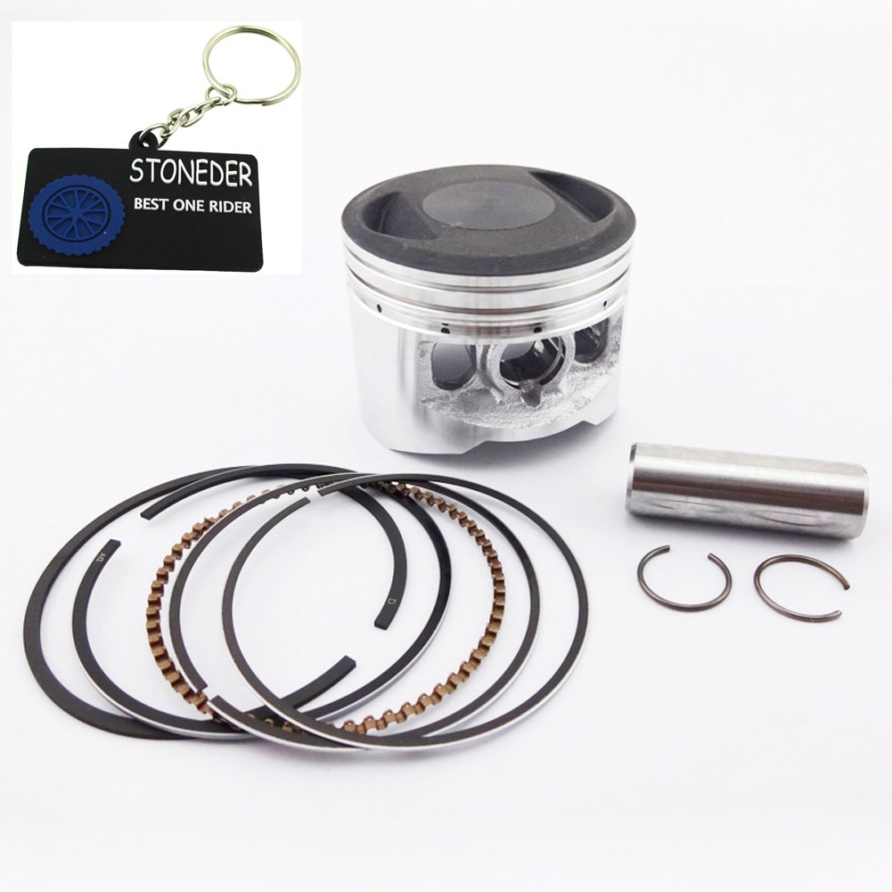 STONEDER YX140 YX150-5 Kolben-Set, 56 mm, für YX 140 cc 150 cc Motor, PitsterPro, Stomp, Thumpstar, SDG, GPX, SSR von STONEDER