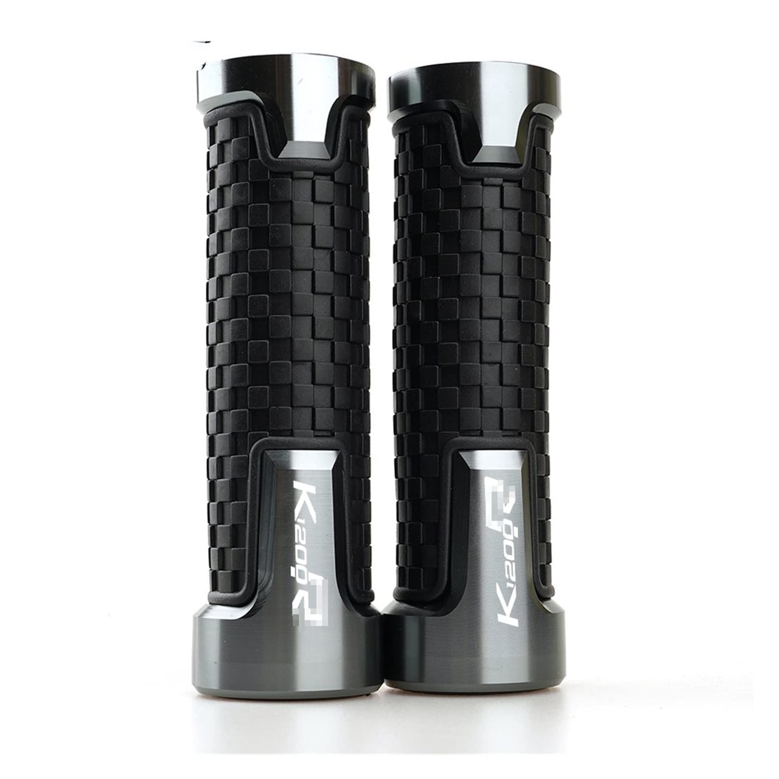 7/8'' 22MM Motorrad CNC Lenker Griffe Moto Hand Bar Grip Zubehör Für BM&W K1200R K1200S Für K1200 RS Alle Jahre Lenkergriffe Kappe(7,A) von STQNXR