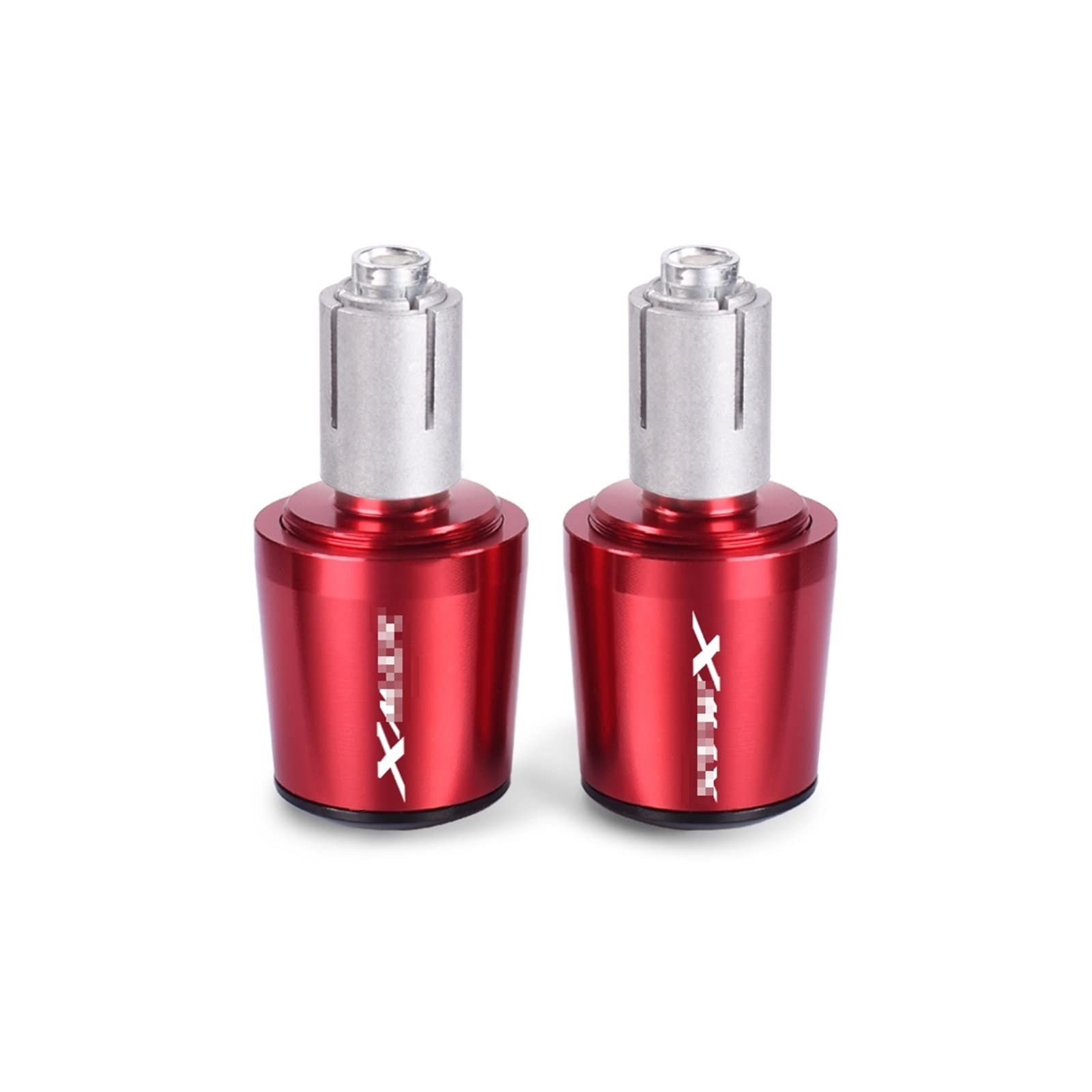 Motorrad Lenkerkappen CNC Handgriffe Bar End Plug Für Y&AMAHA Xmax 125 250 300 400 Für X-MAX 2016 2017 2018 2019 2020 2021 Lenkergriffe Kappe(4) von STQNXR